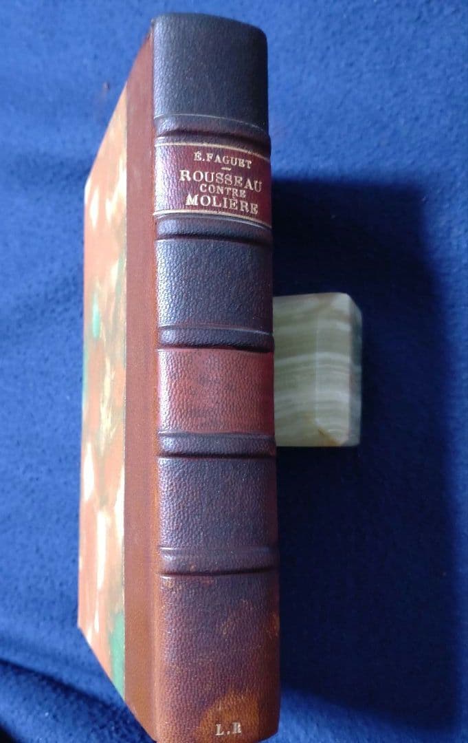 Emile　Faguet著　J.J.Rousseau研究書　全5巻　革装丁高級本