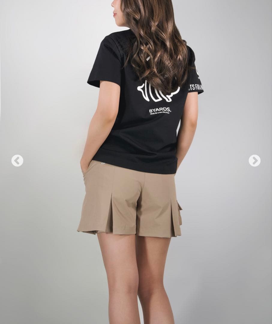 新品／希少完売品／8YARDS レディース プリーツショーツ