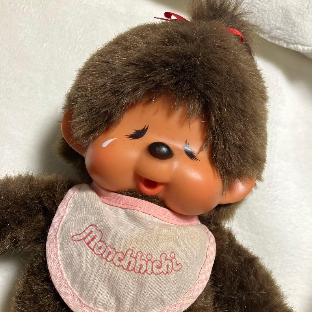 モンチッチ ぬいぐるみ 約28cm 当時物 昭和レトロ 泣き顔 希少レア