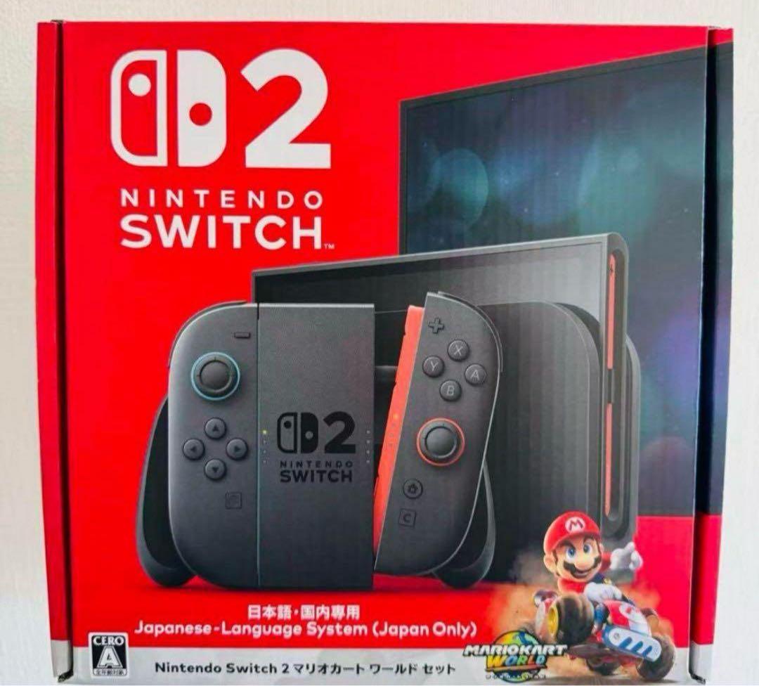【新品】Nintendo Switch2 マリオカートセット 日本語・国内専用
