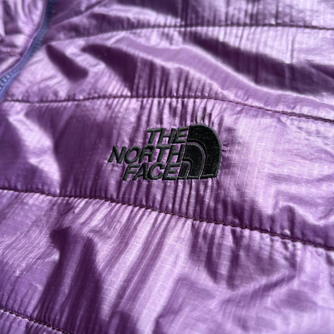 ノースフェイス ドローコード ダウンジャケット Y2K テック 短丈 光沢