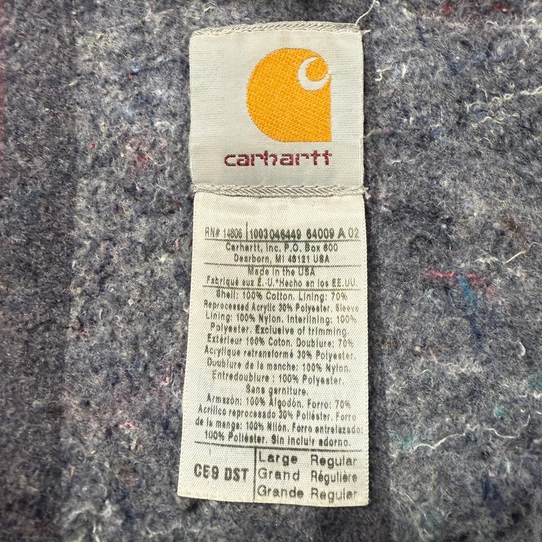 KN様 カーハート【L】00s チョアコート カバーオール デニム ジャケット