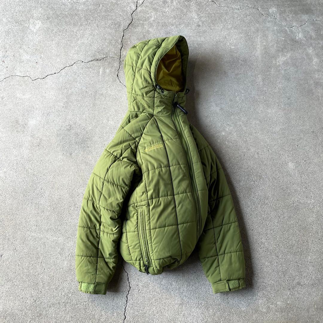 ジャケット・アウター Columbia hooded puffer jacket lime green