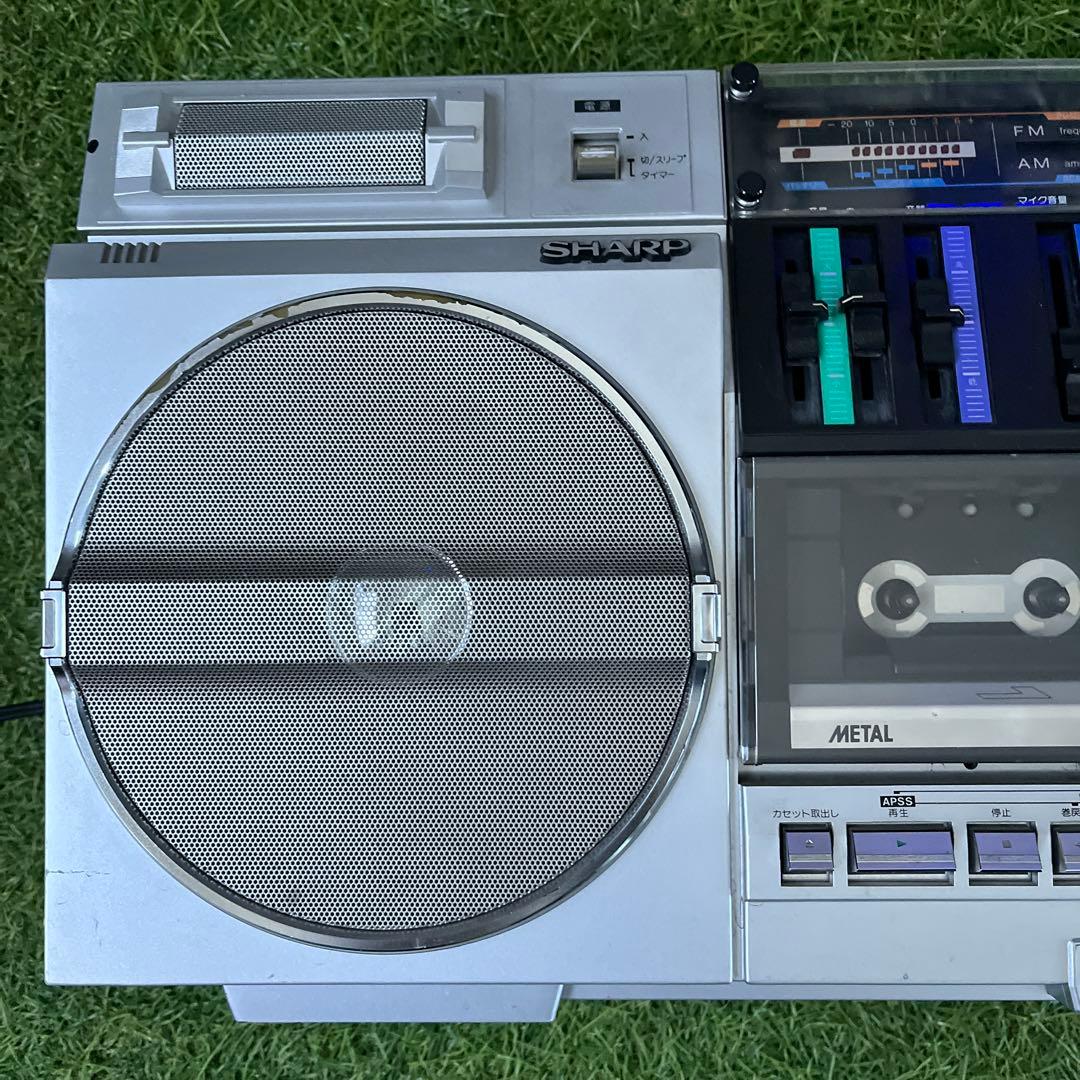 SHARP SEARCHER-WF GF-757 アンティーク　ラジカセ