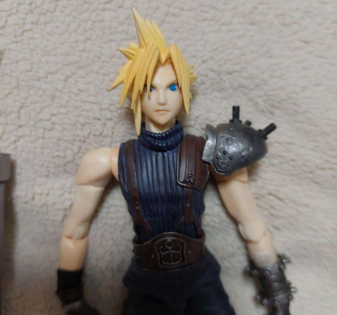 FF7　プレイアーツ　ティファ　クラウド