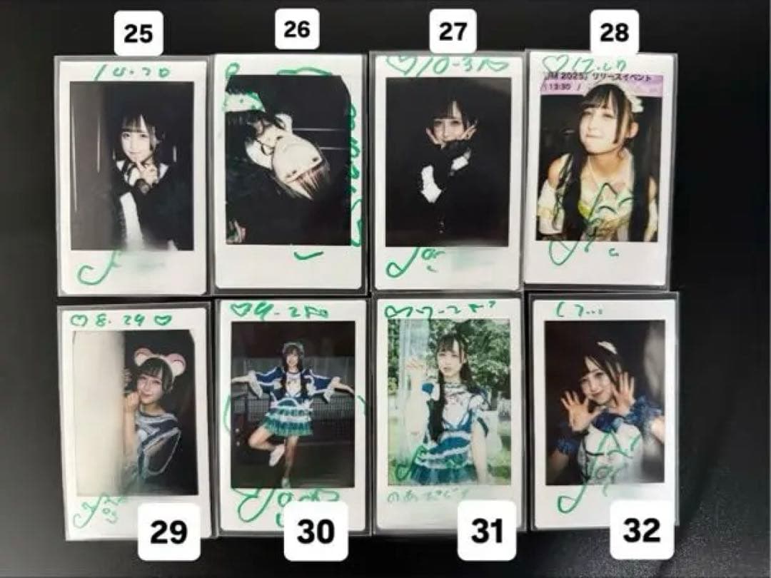 iLiFE! 若葉のあ サインあり コメありチェキ まとめ売り