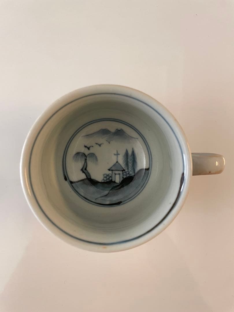 プリザーブドフラワー仏花　ソフトイエロー一基＆佐藤走波カップ&ソーサーおまとめ