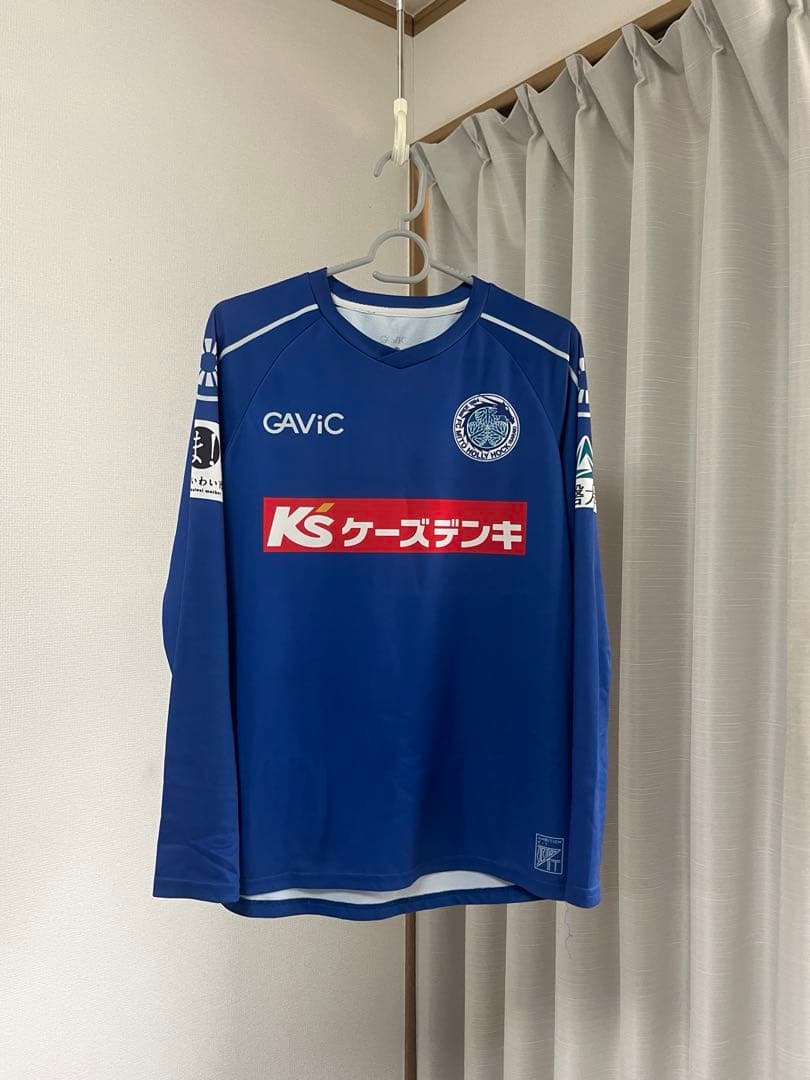 J2優勝❗️水戸ホーリーホック　ユニホーム　非売品　サッカー　限定　ブルー　長袖