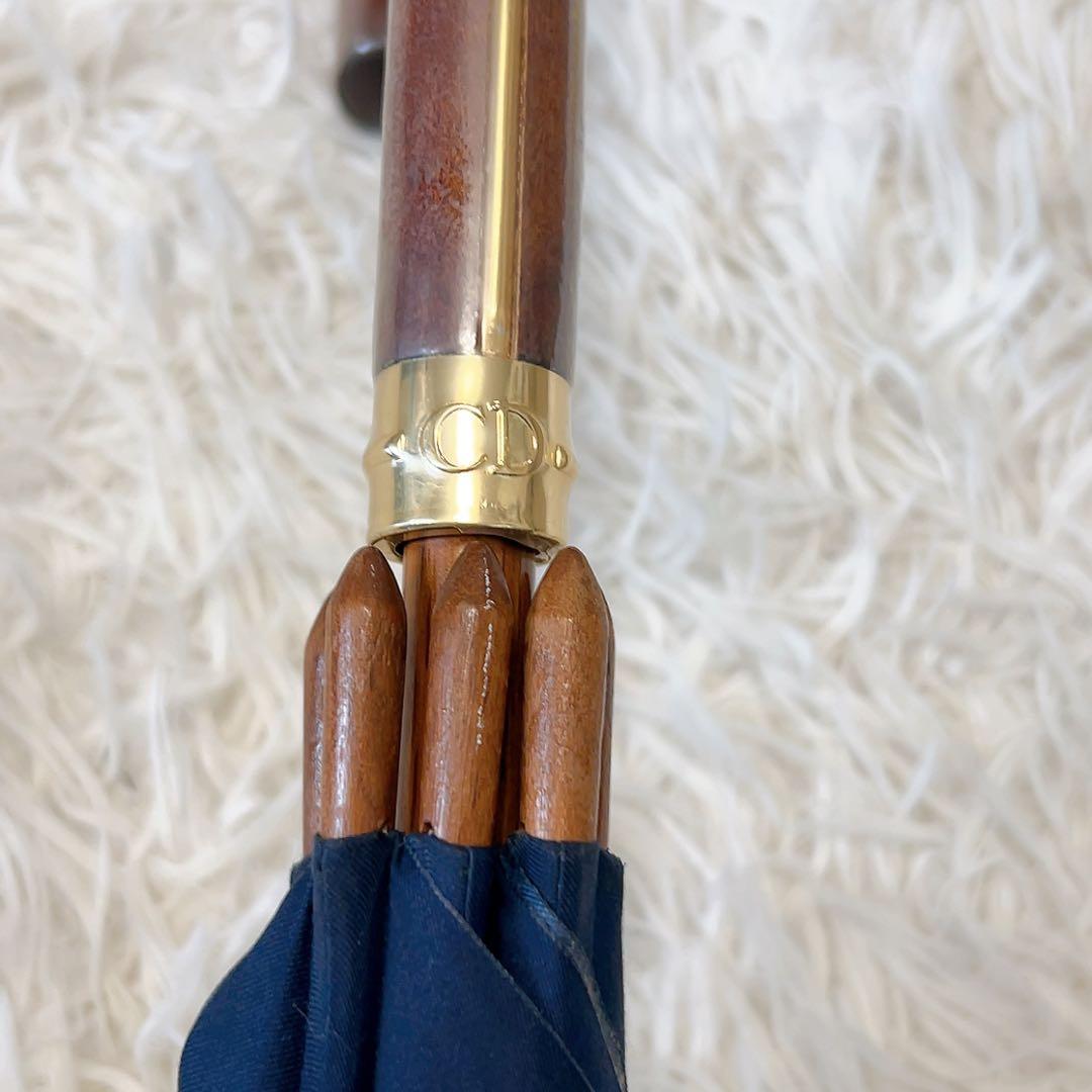 Christian Dior クリスチャンディオール 長傘 雨傘 トロッター