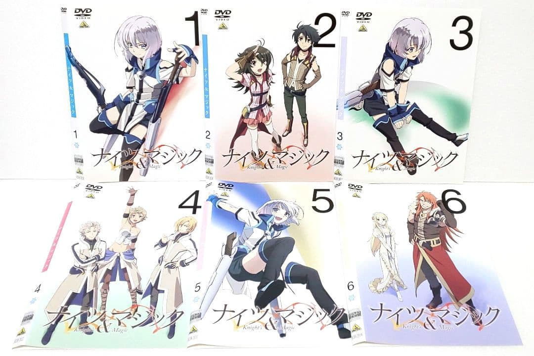 ナイツ＆マジック DVD 全巻 セット アニメ 天酒之瓢 黒銀