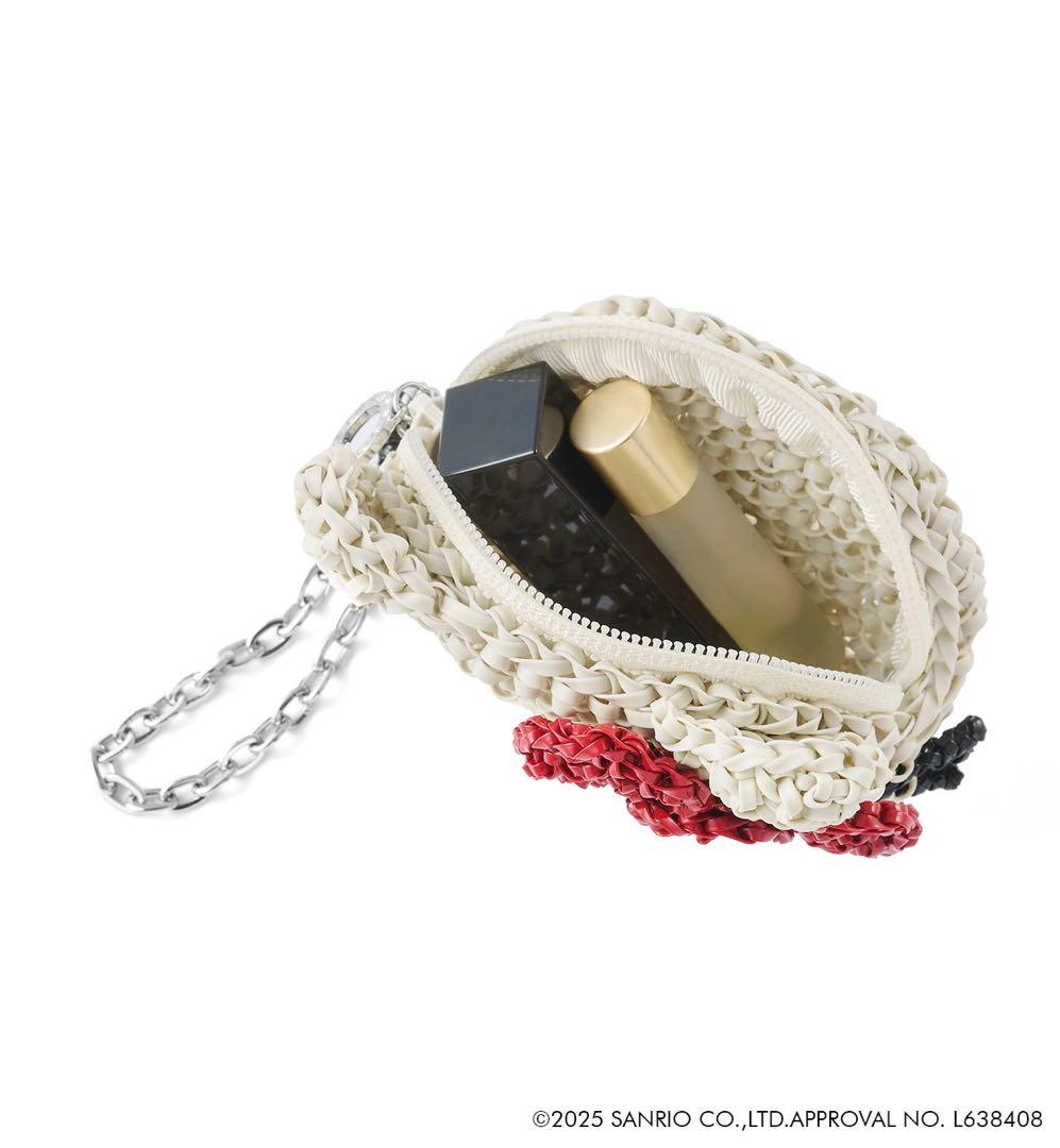 ✨ 凪です✨アンテプリマ ハローキティ/ポーチ/マットホワイト新品未使用品