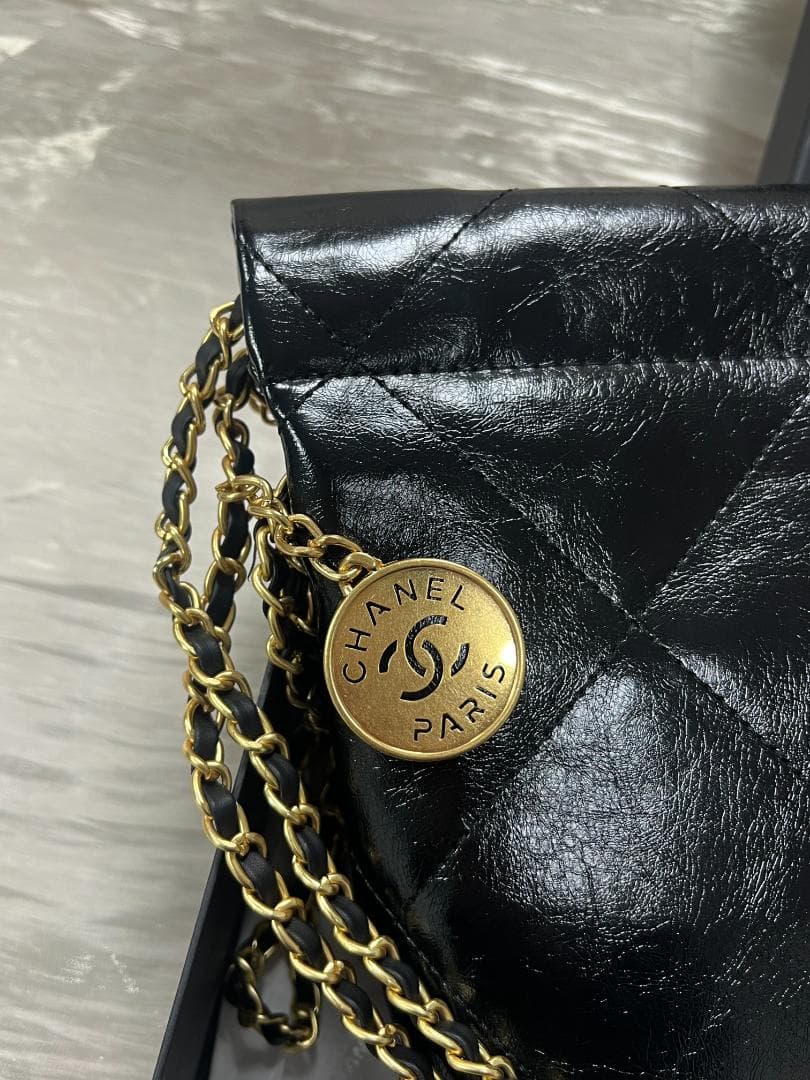 非売品 ブラックレザートートバッグ付属品 箱 カード