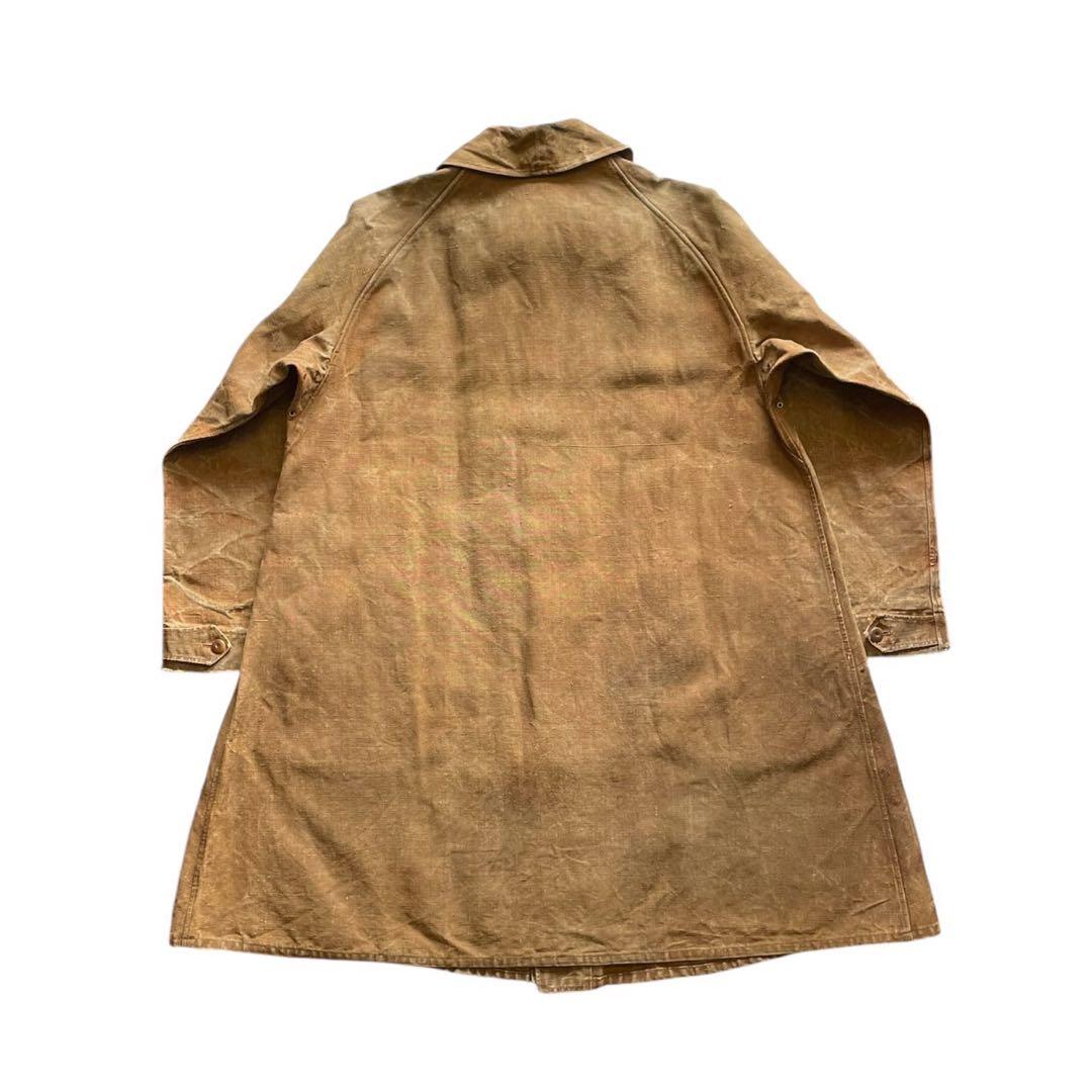 30〜40s ベルジャルディニエールリネンコートBELLEJARDINIERE