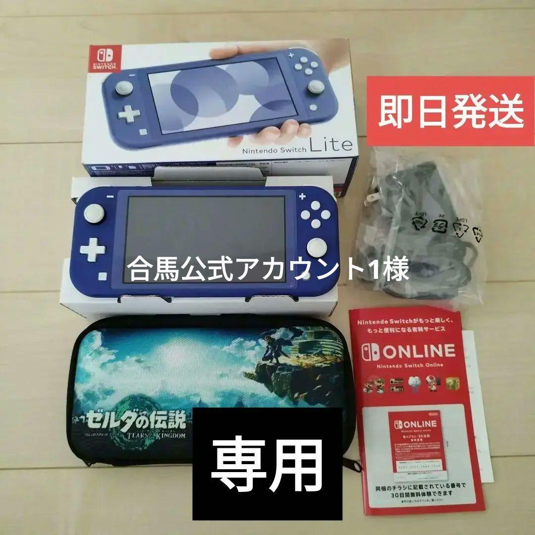 Switch Nintendo Lite ブルー　中古　スイッチライト