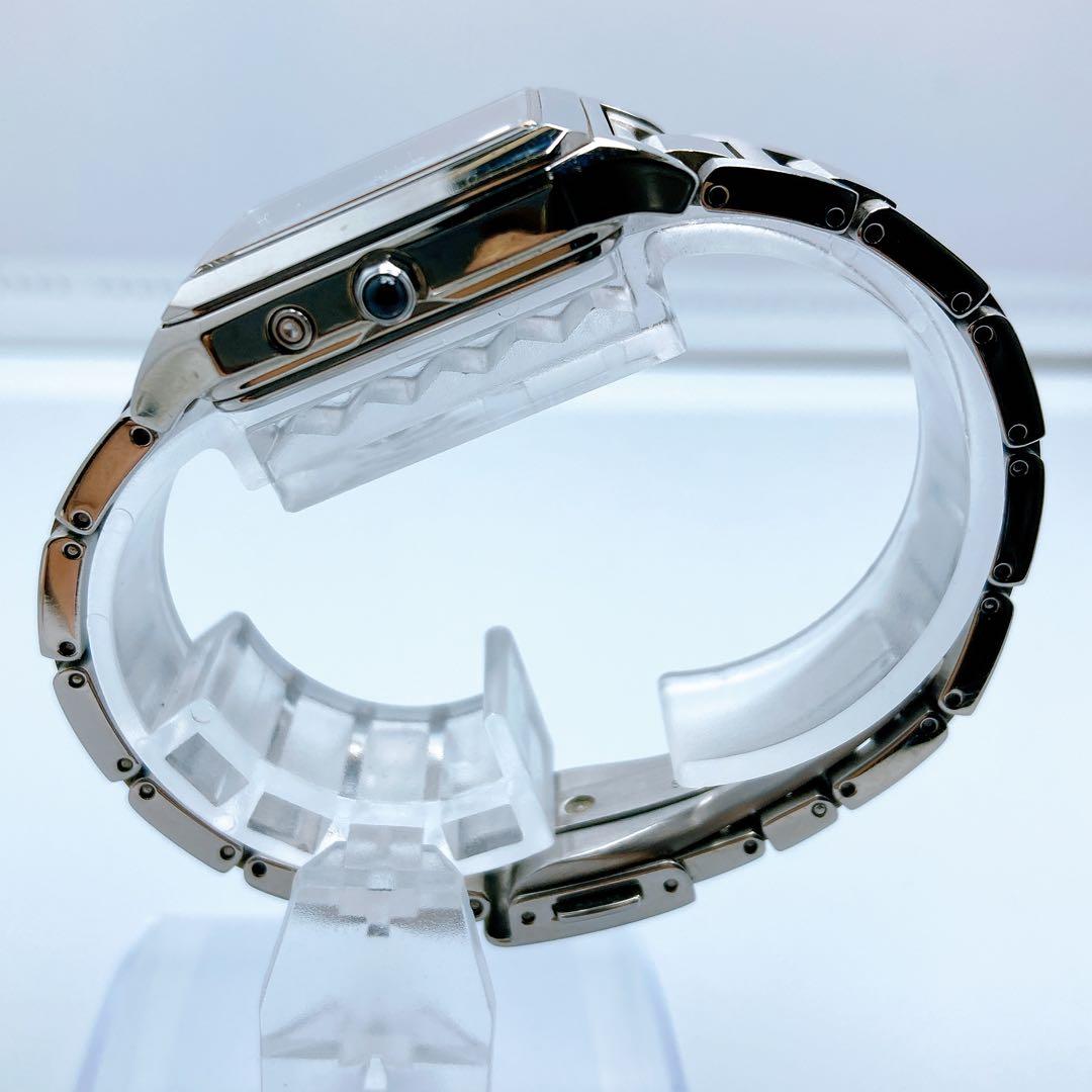 589 セイコー　ルキア　1B22-0CF0 スクエア　ソーラー　腕時計