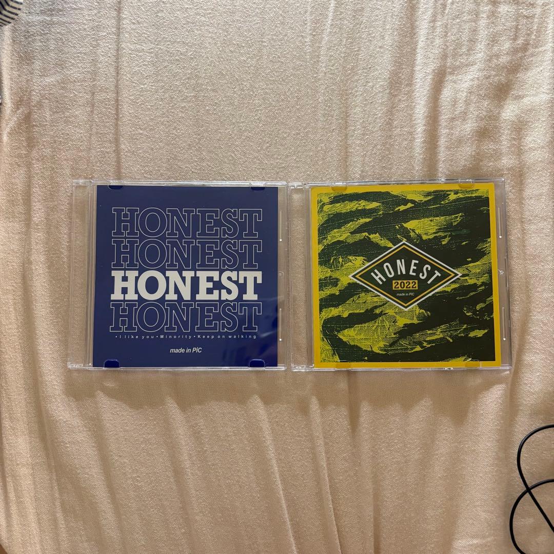 HONEST 1stデモ HONEST　2ndデモ 2022