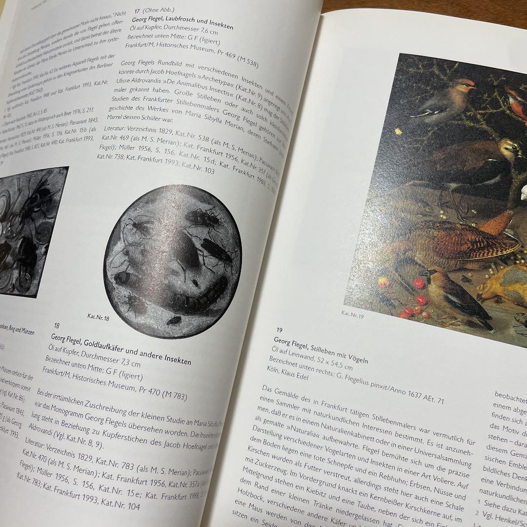 Maria Sibylla Merian 植物画とドイツ語解説