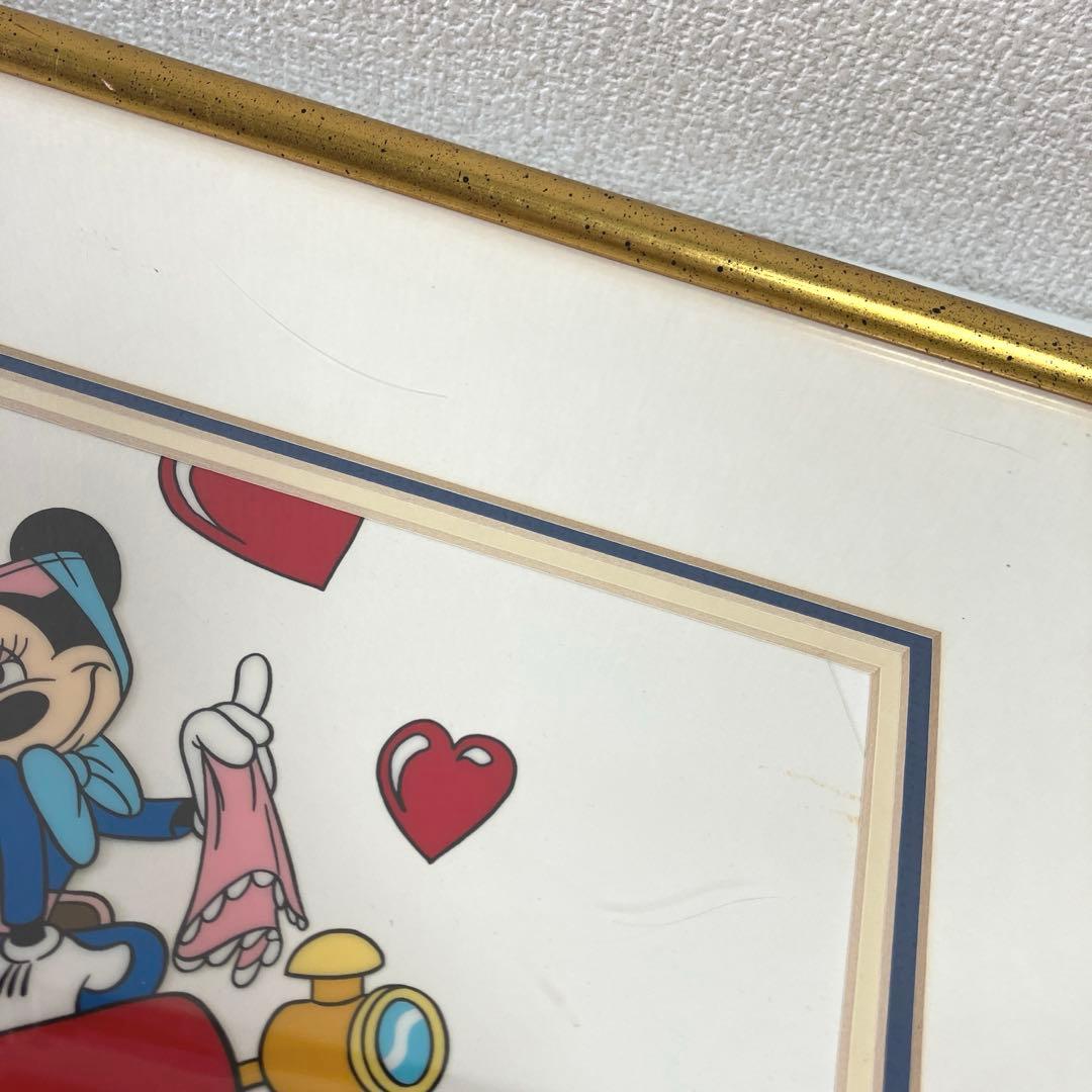 DISNEY ディズニー セル画 セリグラフミッキー&ミニー サンデードライブ