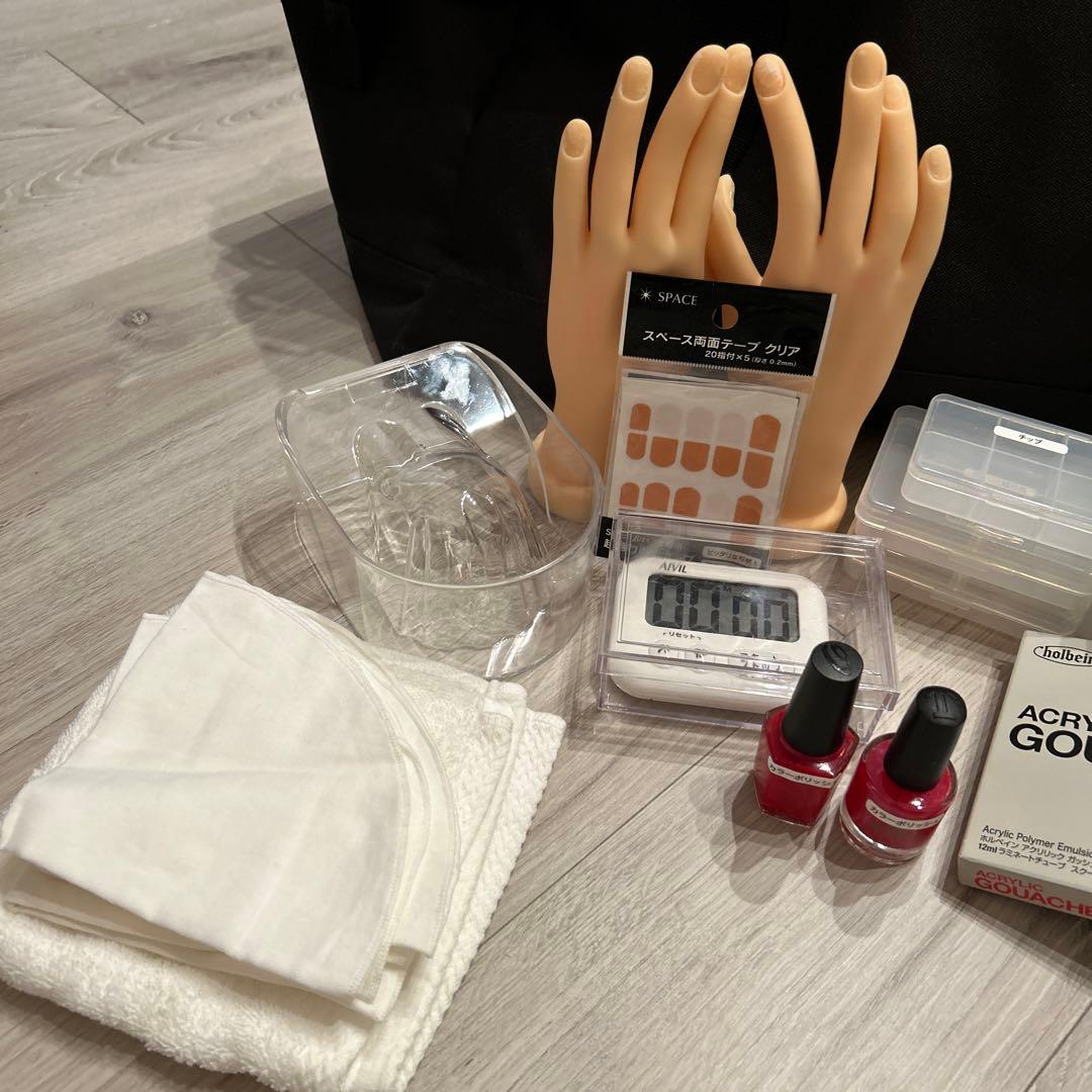 ネイル検定セット　バック　3級　2級