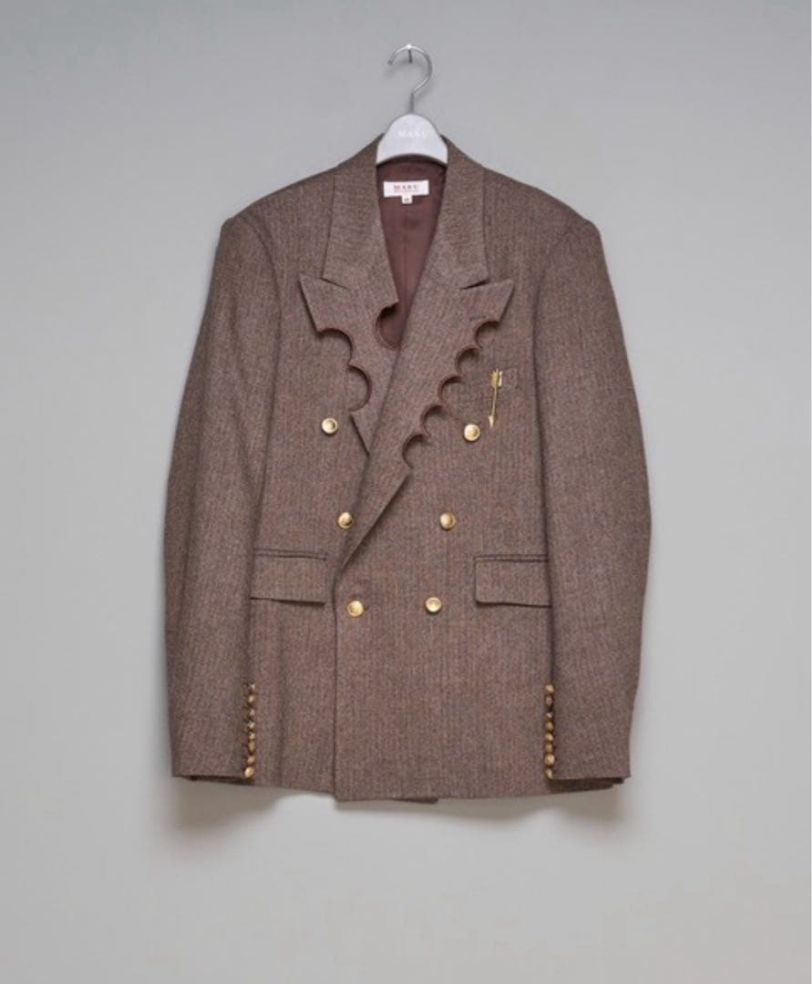 ジャケット・アウター MASU 25AW CRATER TAILORED JACKET 46