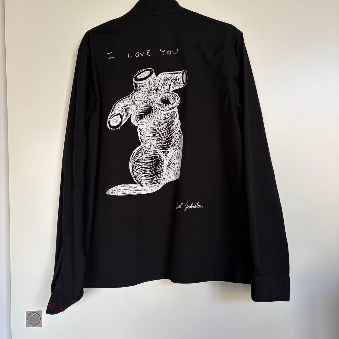 Supreme ヘリントンジャケット　ダニエルジョンストン　15SS S 黒