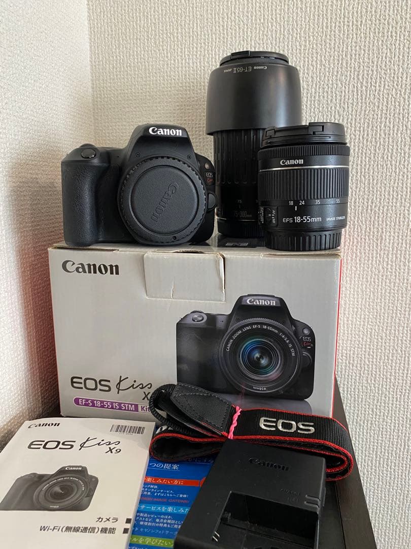 CanonEOSkissX9レンズキット＋CanonEF75-300mm