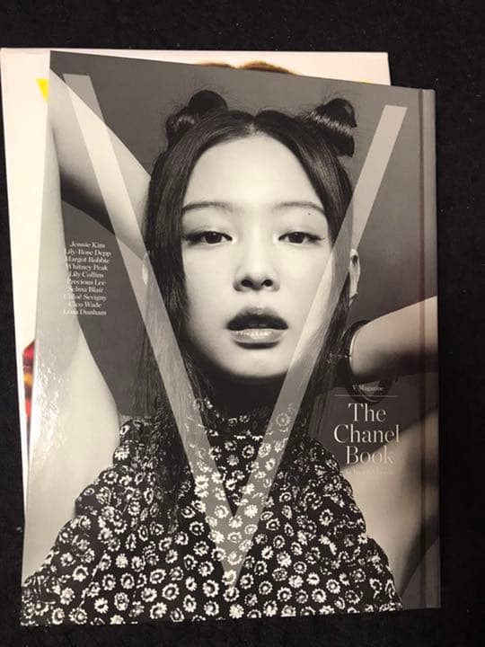 V magazine Chanelbook BLACKPINK Jennie表紙