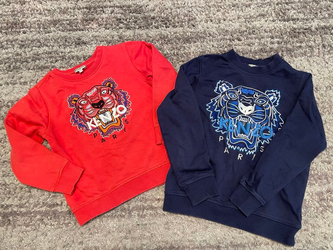 KENZO キッズ トレーナー 120 130 140 兄弟 セット まとめ