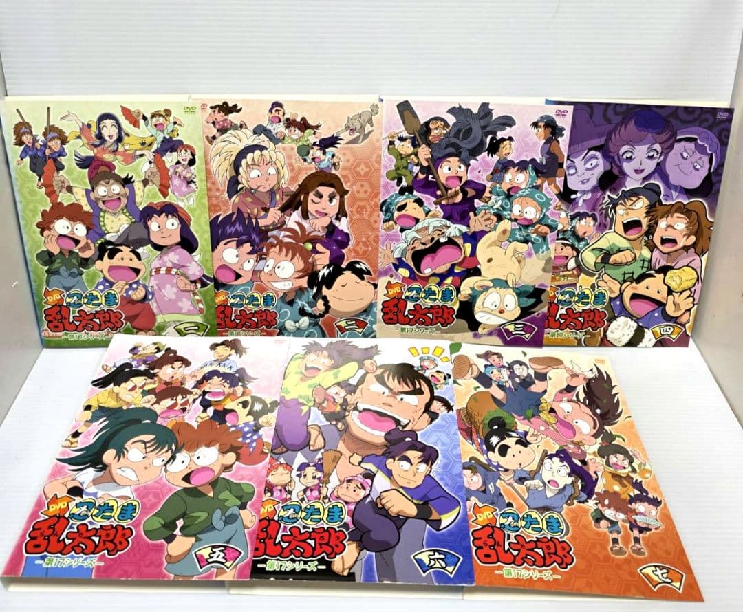 忍たま乱太郎　第17シリーズ　レンタルDVD全7巻セット