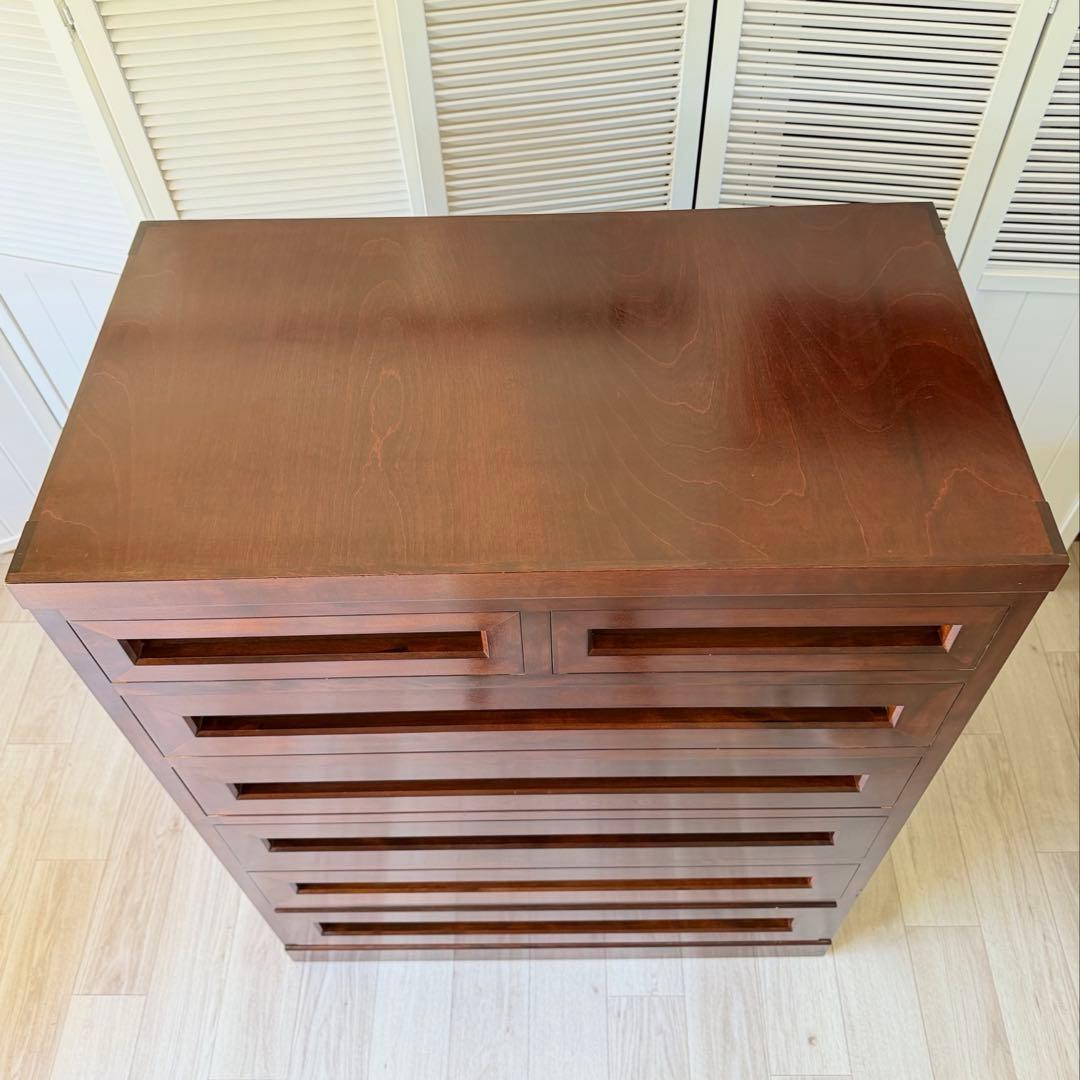 松本民芸家具 ミズメザクラ 無垢材 高山式 D-30型 整理タンス