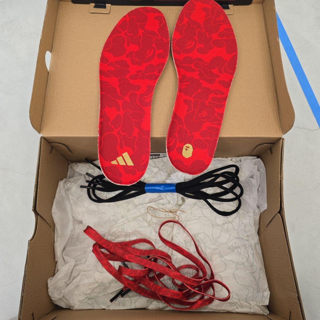 2回使用adidas×BAPE DAME9 バスケットボールシューズ