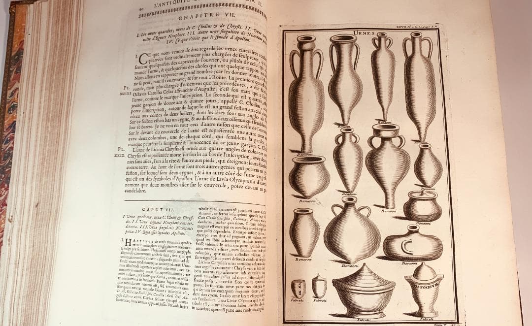 1719年に出版された「図解された古代」第5巻