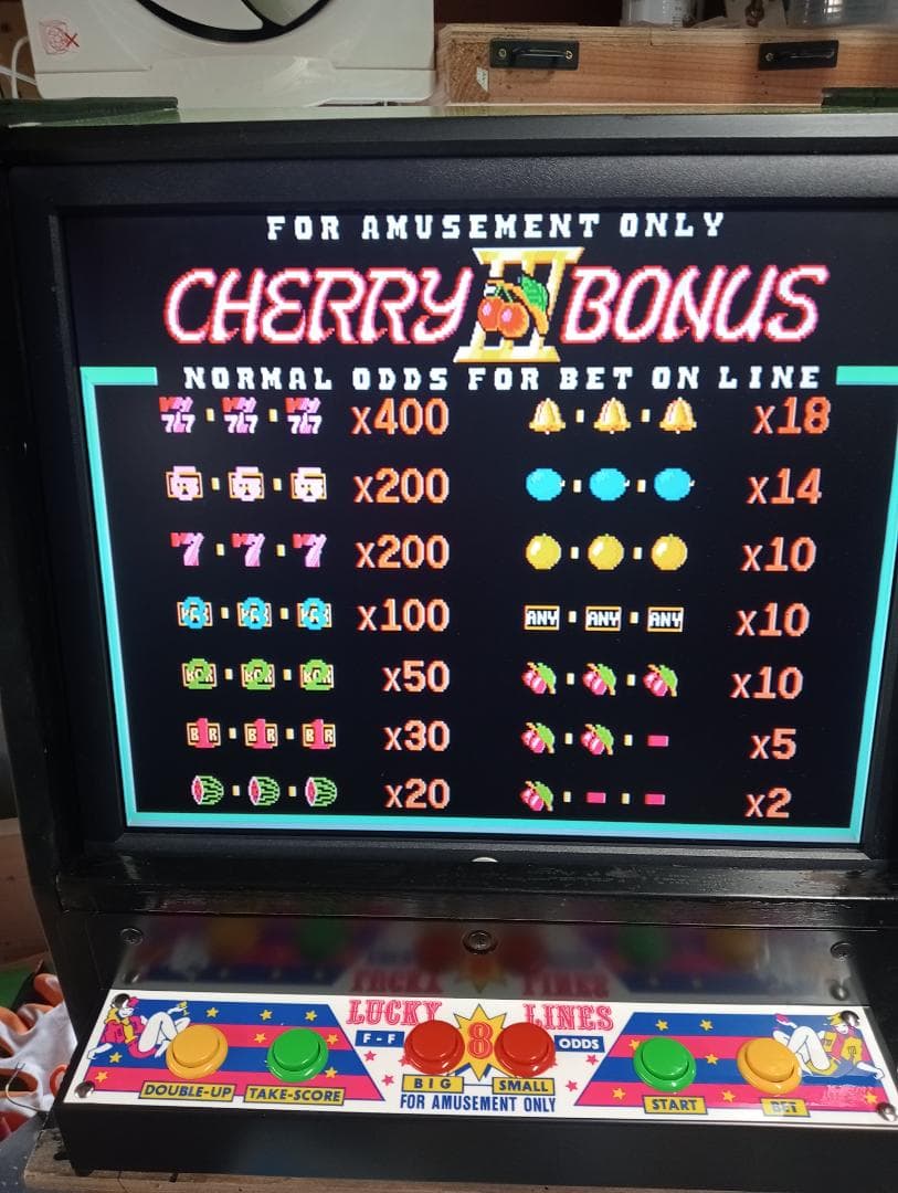 卓上ゲーム機　チエリーボーナスⅢ