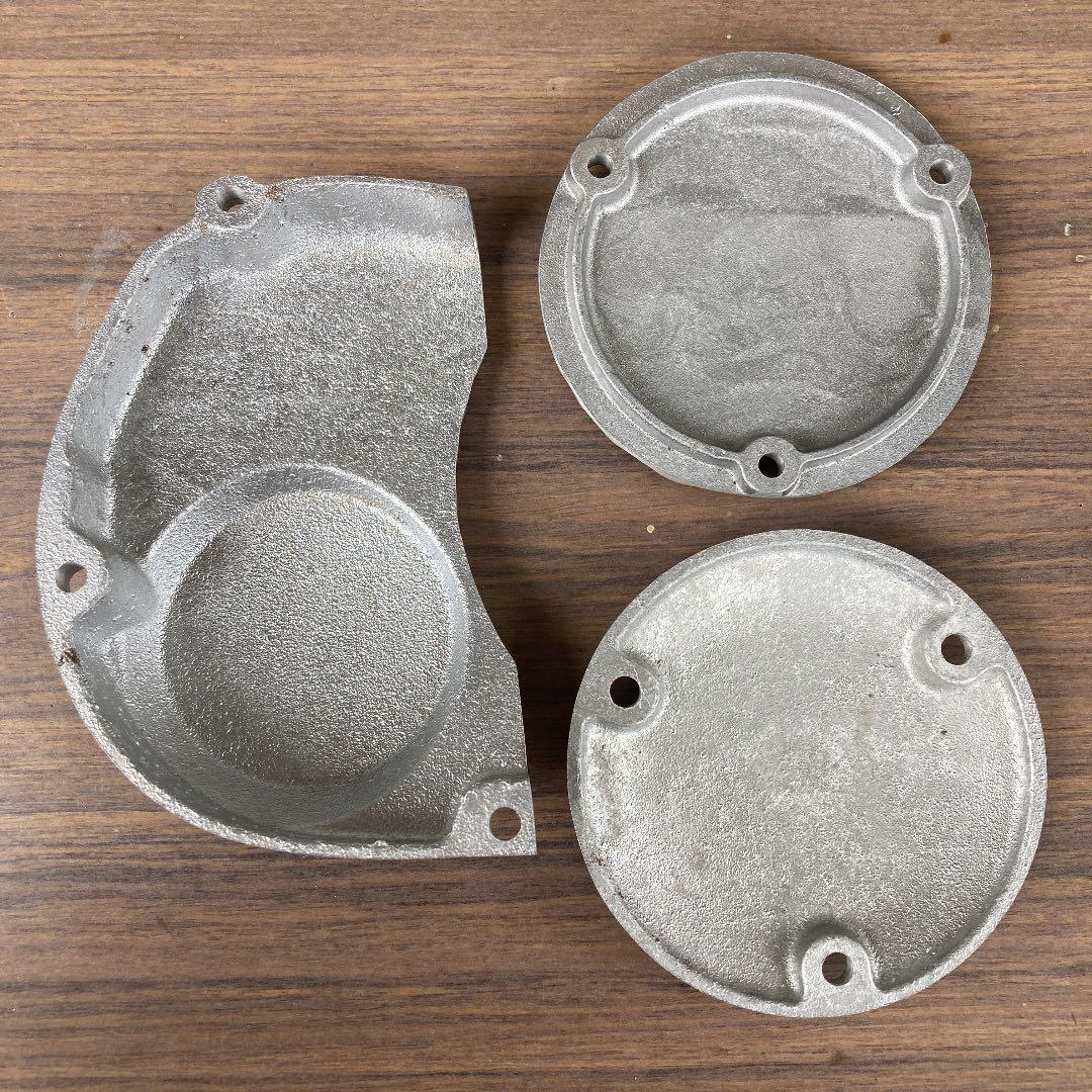 RZ250 RZ350 エンジンカバー 3点セット オイルポンプカバー