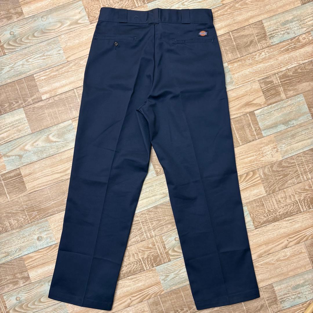 90s USA製 Dickies ディッキーズ 874 ワークパンツ ネイビー