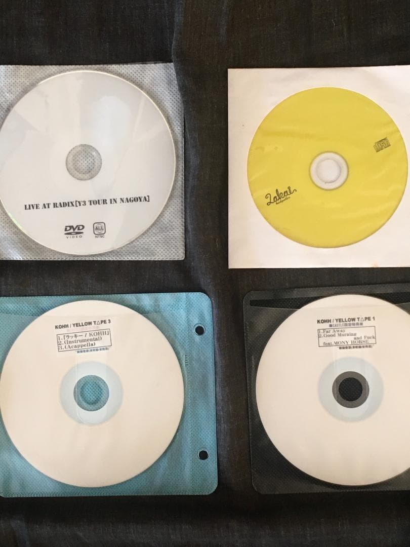KOHH 非売品 特典CD DVD セット YELLOW TAPE 1 3 4