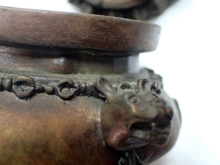 【風水】ハヌマーン香炉＿597g(真鍮製)