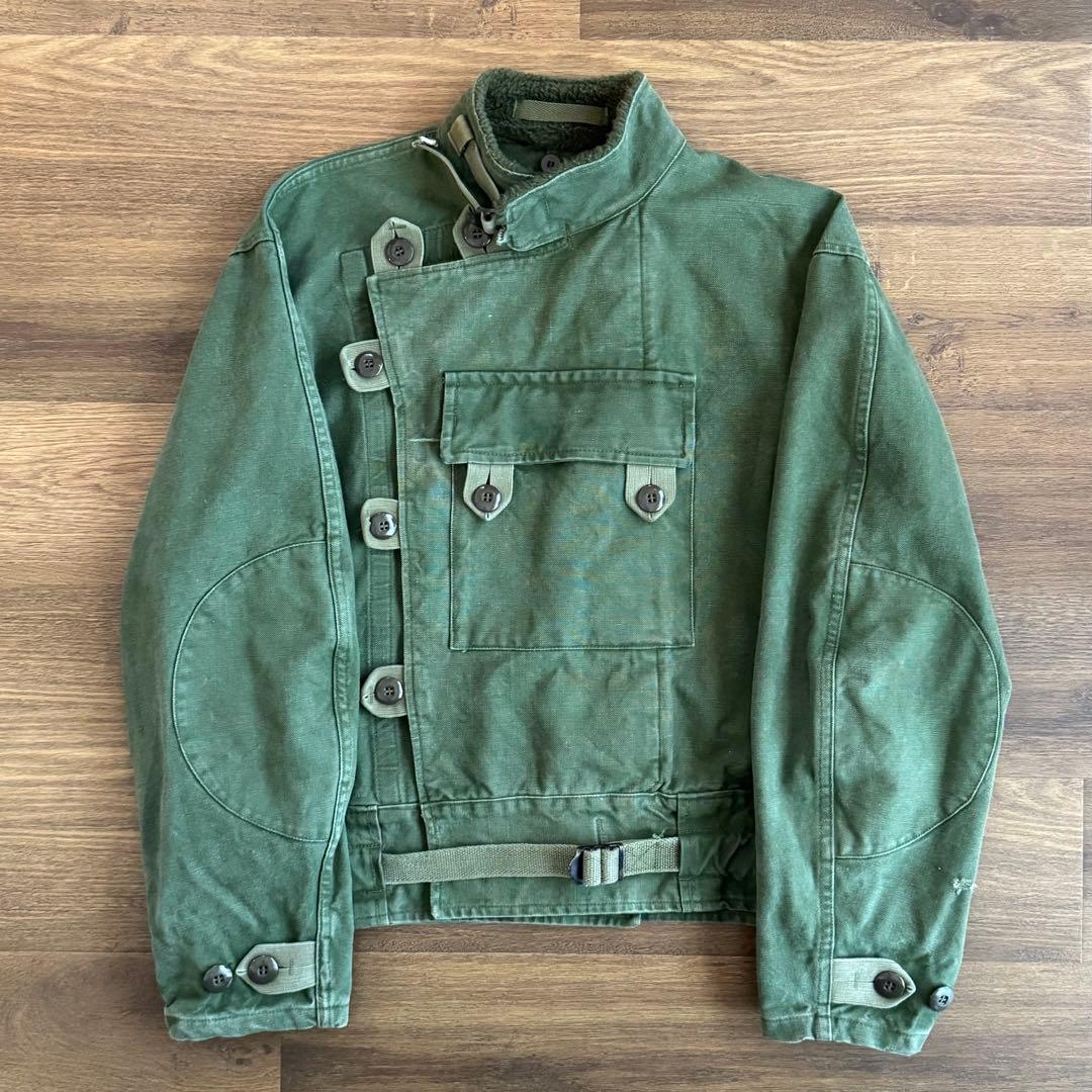 最終値下げ 60's 実物　スウェーデン軍　モーターサイクルジャケット　C52