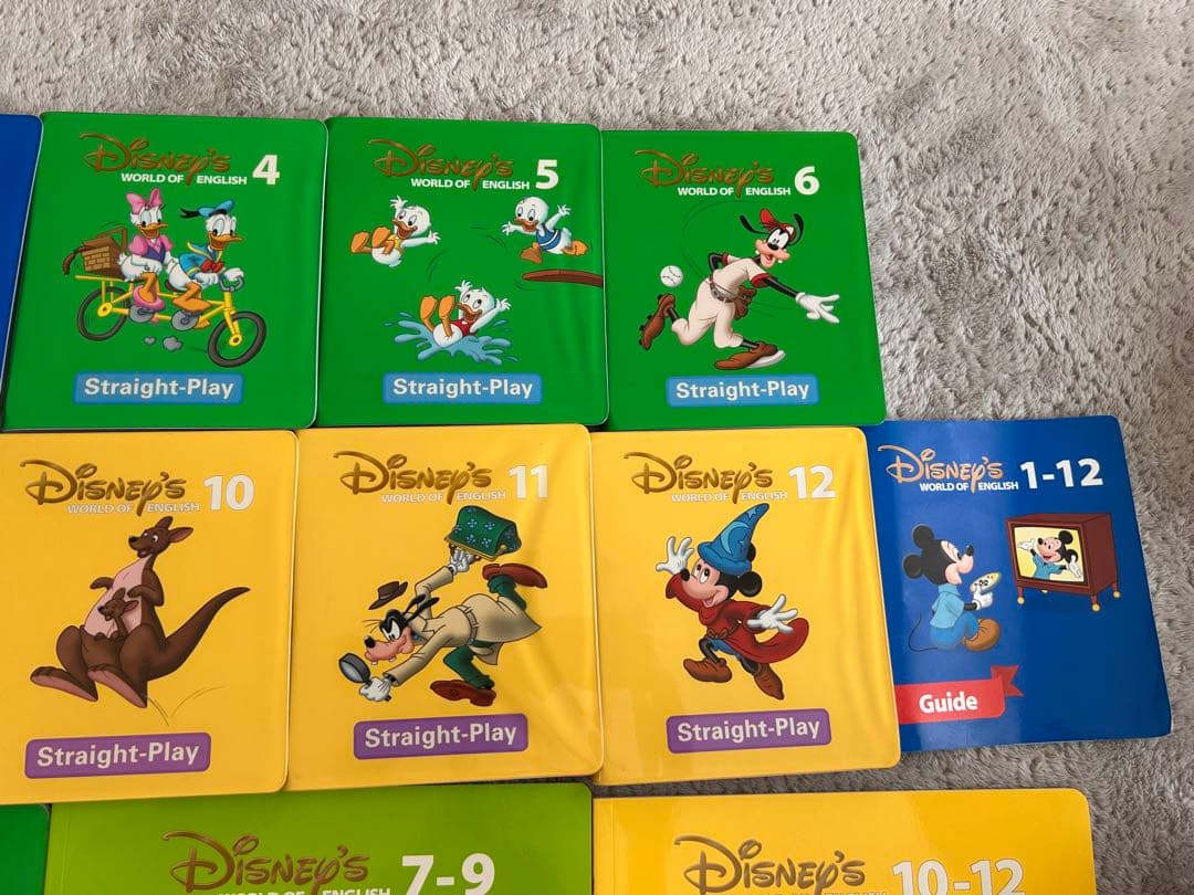 DWE ディズニーワールドイングリッシュ　DVD&CDセット