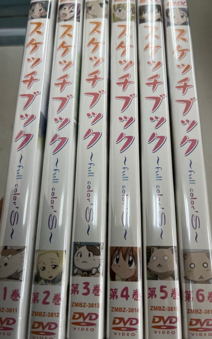 初回限定　スケッチブック～full color's～　６巻全巻セット〈DVD〉