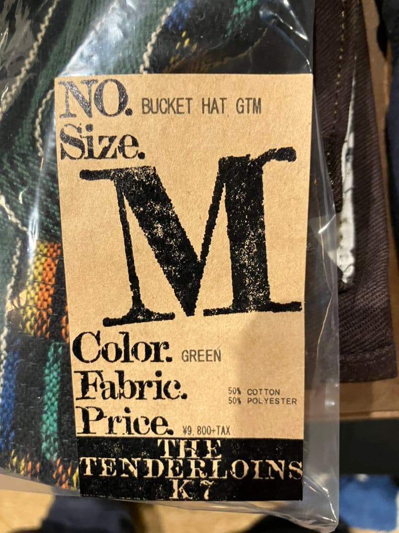 テンダーロイン バケットハット