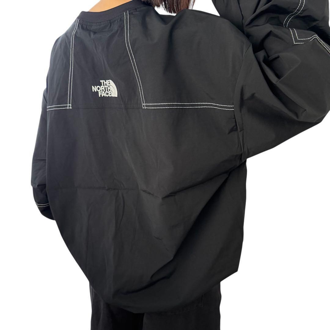 【ノースフェイス】アルバニークルーネック＊黒 ＊L ＊韓国限定＊新品