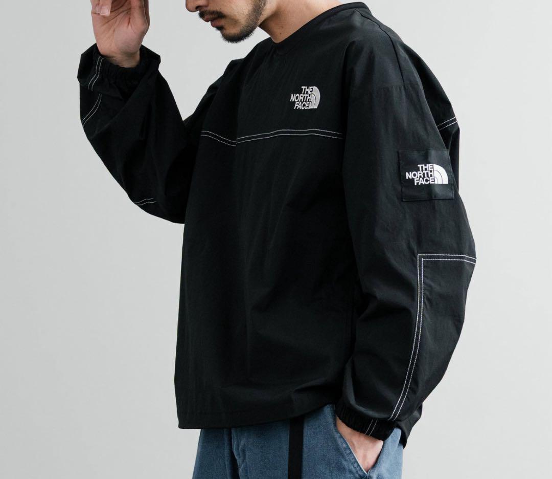 【ノースフェイス】アルバニークルーネック＊黒 ＊L ＊韓国限定＊新品