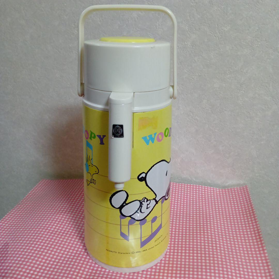 ♥希少✨タイガー魔法瓶✨1958、1965スヌーピー押すポット（1・0Ｌ）日本製