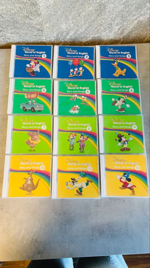 ディズニー英語システム　story and songsセット