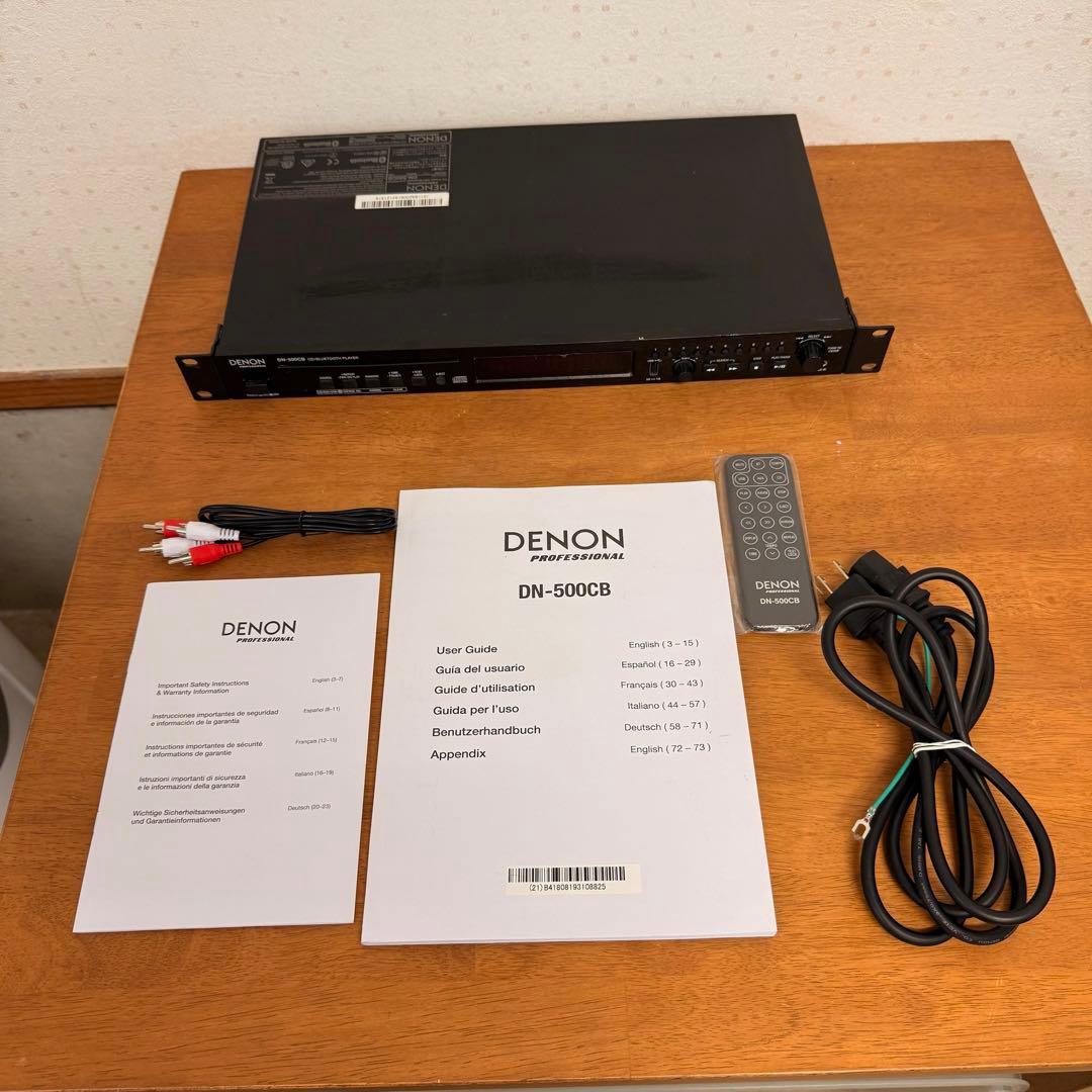 ● 良品 DENON DN-500CB CD/BLUETOOTH PLAYER