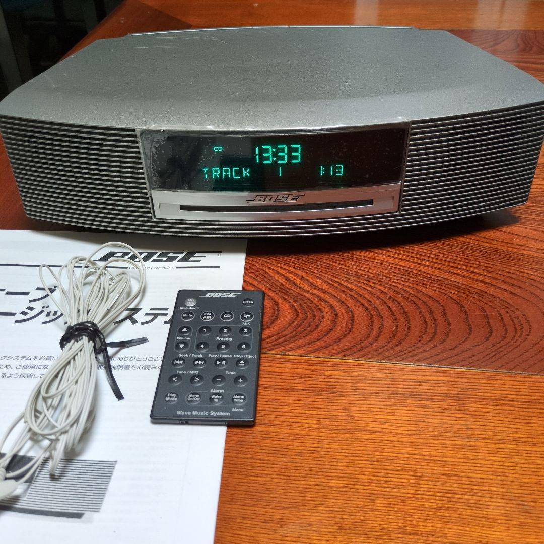 BOSEWave Music System動作品純正リモコンコードアンテナ取説