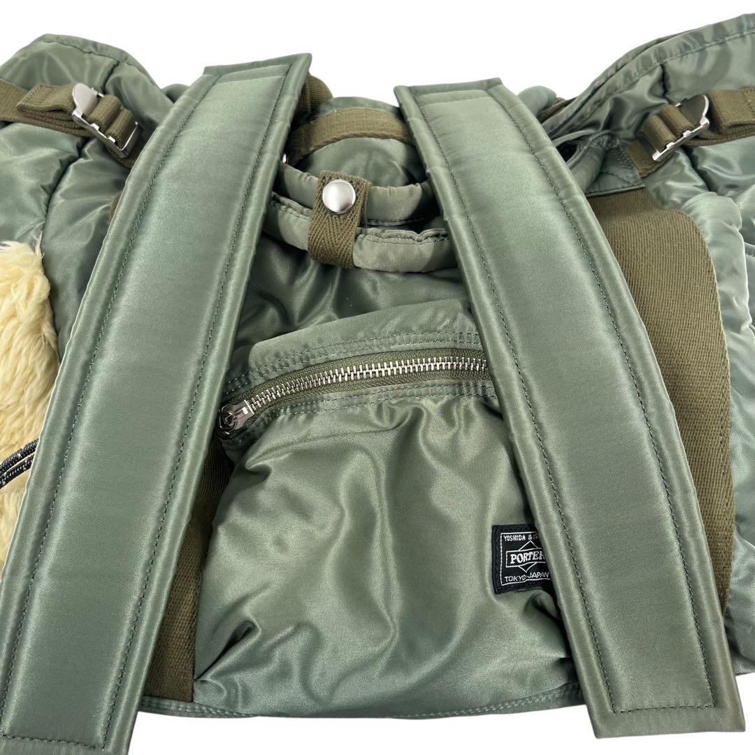 レア ポーター となりのトトロ コラボ バックパック タンカー セージグリーン