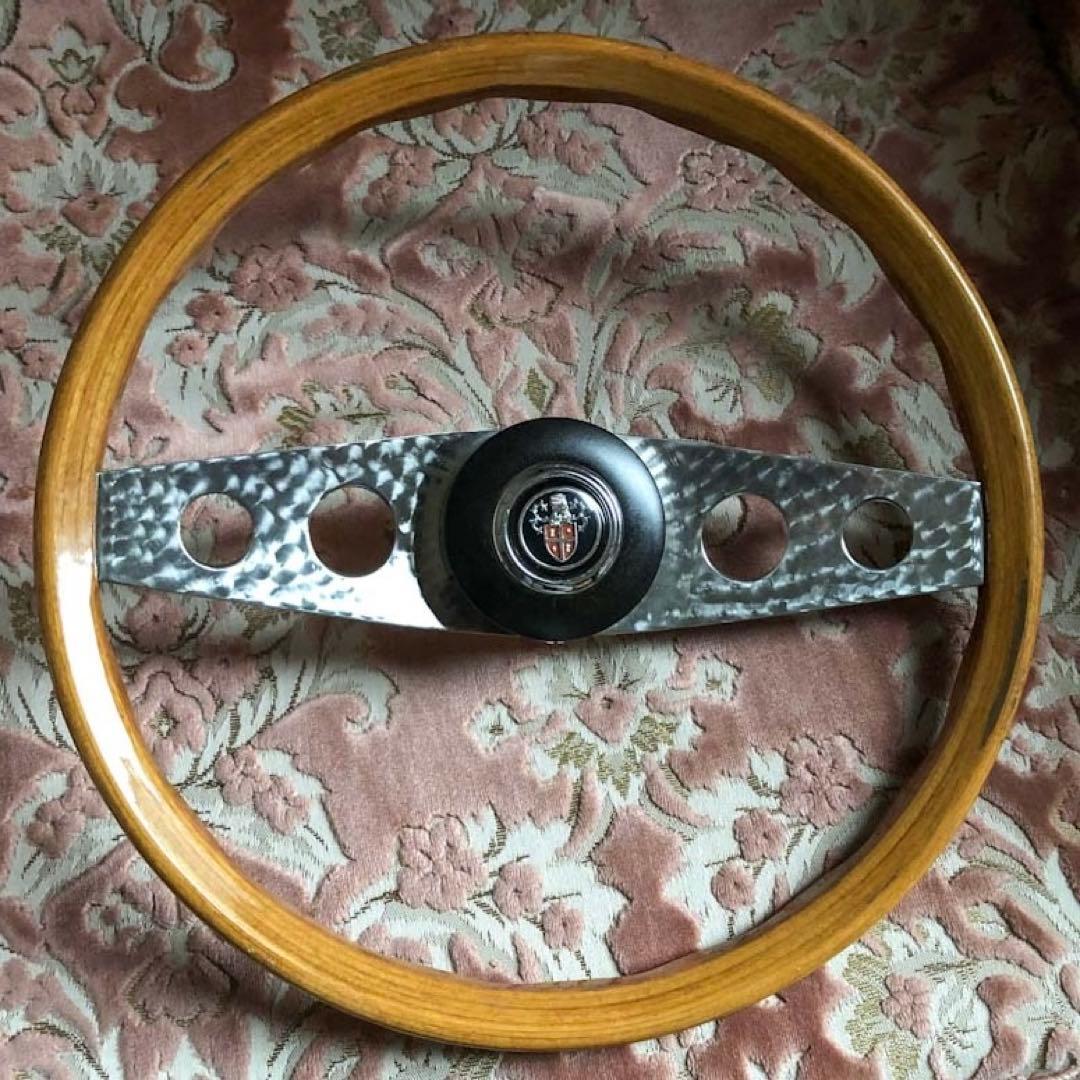 希少英国60年代ado15アレクサンダーエージェンシーERA ウッドステアリング