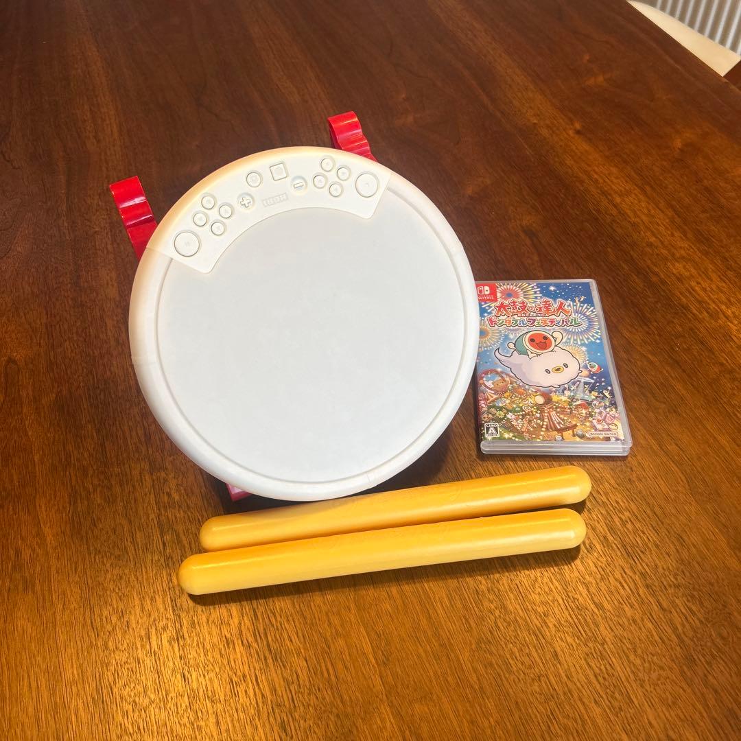 太鼓の達人Switch版本体とソフトセット